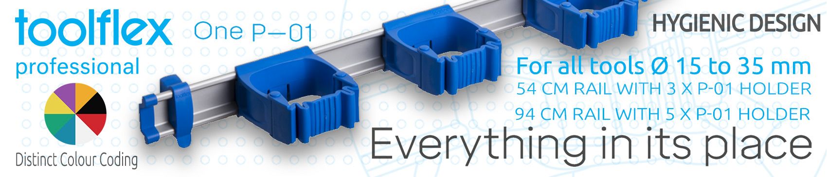 Toolflex One Rail with P-01 Holder