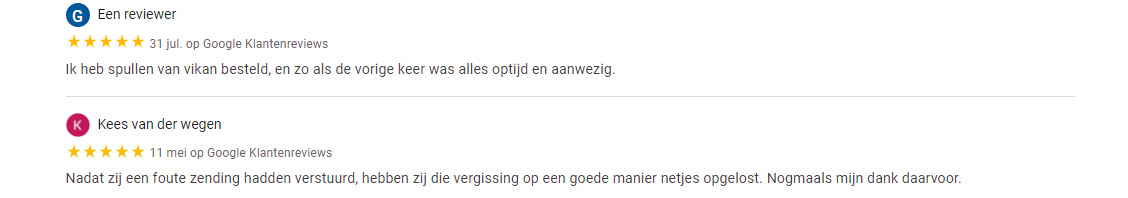 Google Customer Reviews