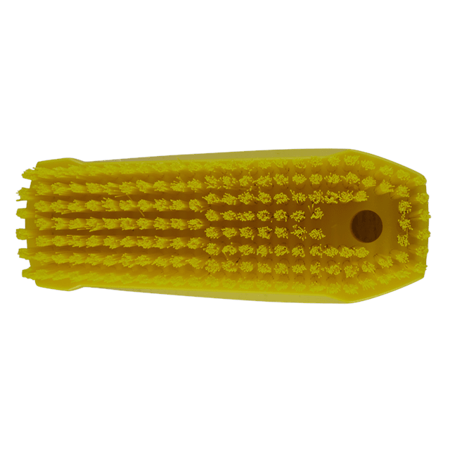 Vikan - 38906 Cepillo de mano L 200 mm Cerdas Duras Amarillo