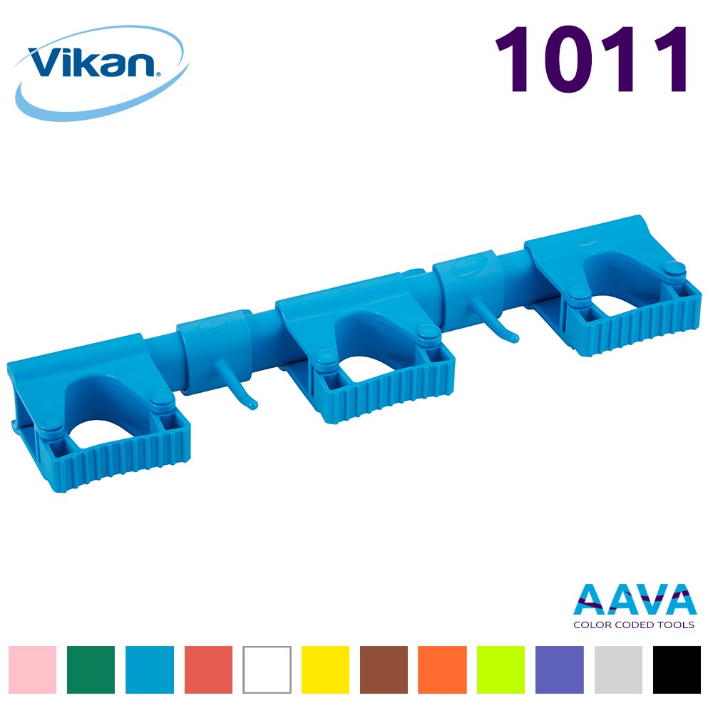 Vikan 1011 Hygienisches Hi-Flex-Wandhalterungssystem 420 mm