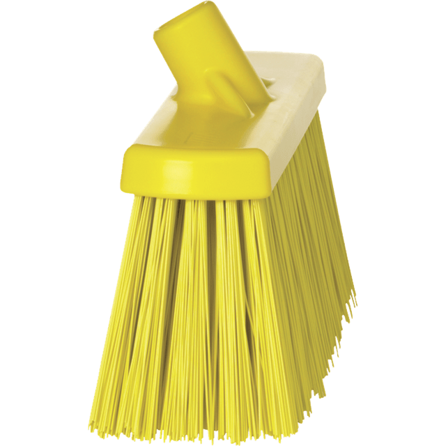 Vikan 41956 Narrow Utility Brush- Extra Stiff, Yellow