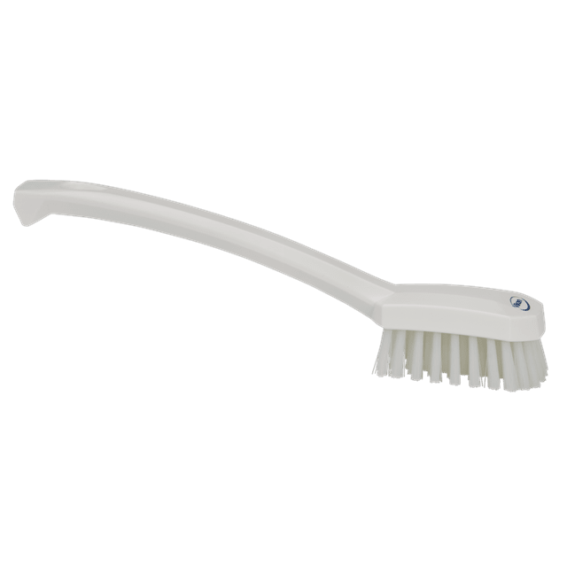 Vikan 42875 Narrow Dish Brush- Medium, White