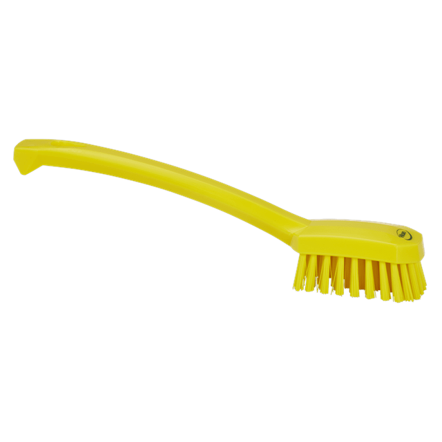 Vikan 30886 Small Utility Brush- Medium, Yellow