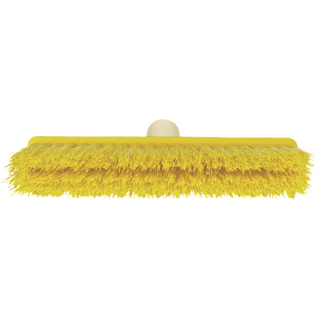 Vikan 41956 Narrow Utility Brush- Extra Stiff, Yellow