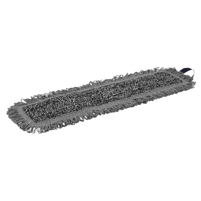 Vikan 548240 Vikan Wet Scrub Mop Hook & Loop 40 cm Grey