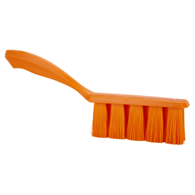 Vikan 45897 Bench Brush- Medium, Orange