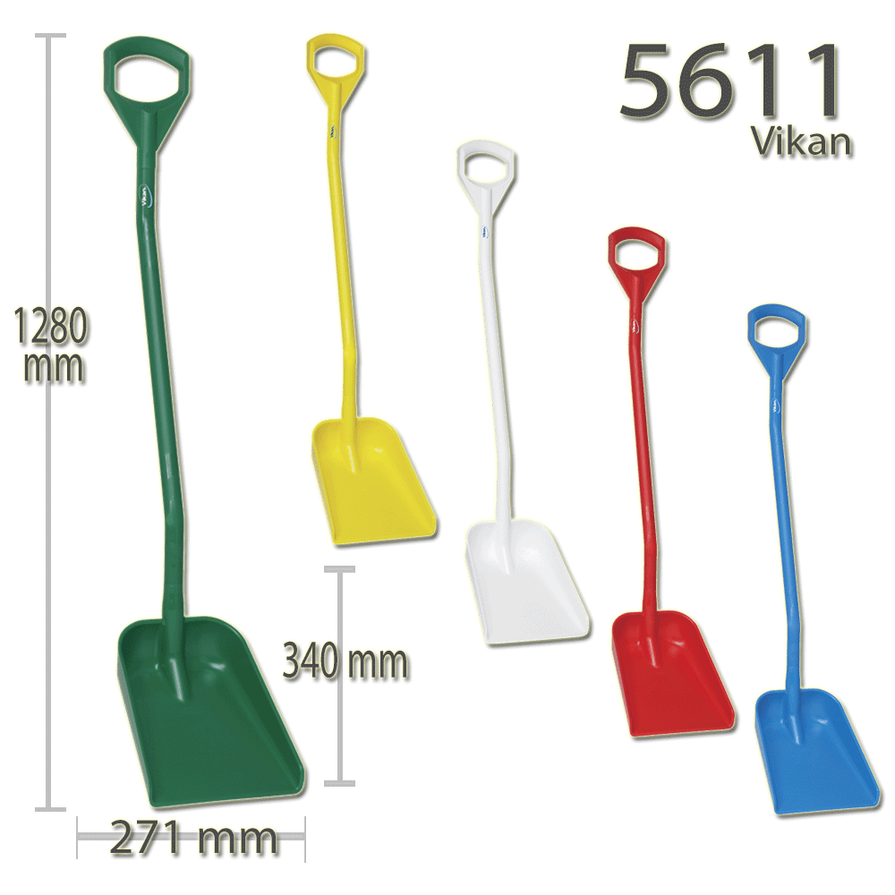 Vikan 5611 Ergonomic shovel 340 x 270 x 75 mm 1280 mm