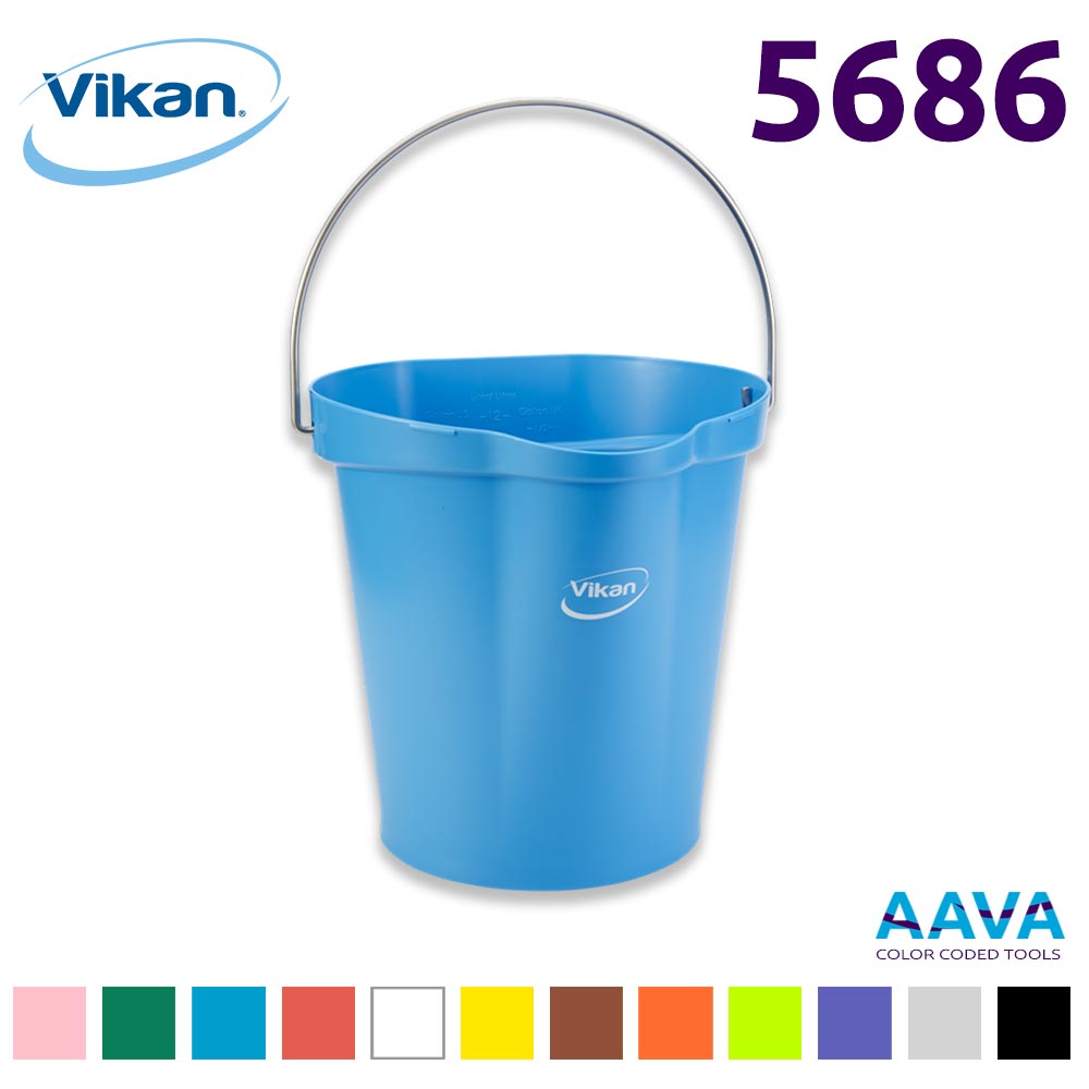 Vikan 5686 Hygiene Bucket12 Litre(s)