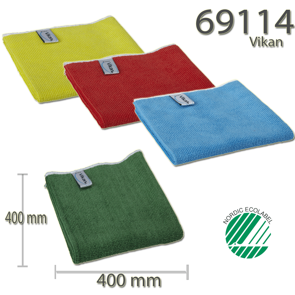 Vikan 69114 Basic microfibre cloth 40 x 40 cm