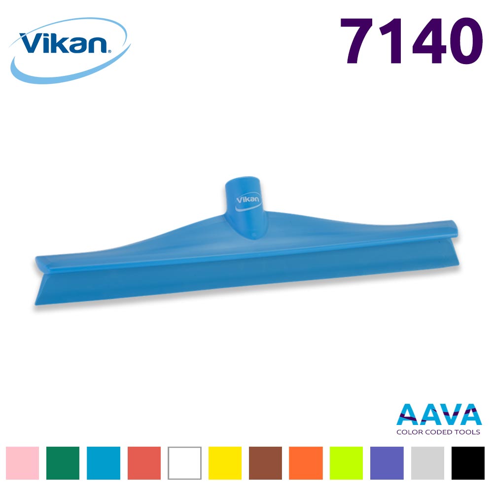 Vikan Floor squeegee plastic blue 70cm - Colour system