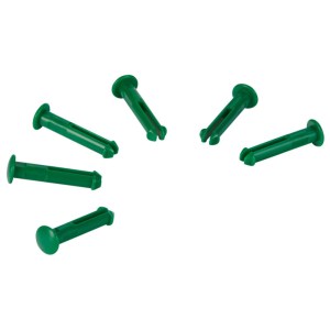 Vikan 10012 Green Spare Pins – Set of 6 for Hi-Flex Wall Bracket System (1011x & 1013x)