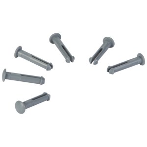 Vikan 100188 Gray Spare Pins – Set of 6 for Hi-Flex Wall Bracket System (1011x & 1013x)