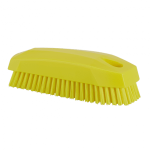 Vikan 64406 Hand Brush S / Nailbrush 130 mm Hard Yellow