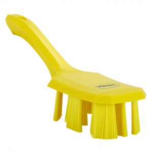 Vikan 30886 Small Utility Brush- Medium, Yellow