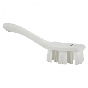 Vikan 41795 UST Hand Brush w/short handle 260 mm Hard White
