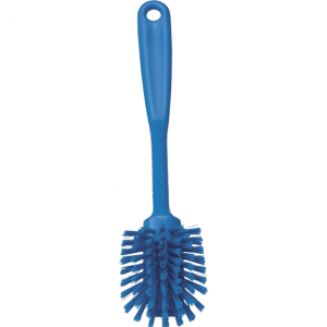Vikan 42373 Dish Brush with scraping edge 280 mm Medium Blue