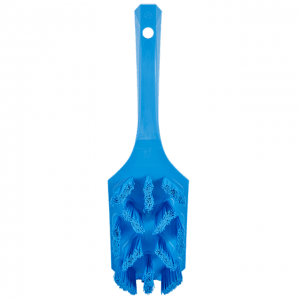Vikan 41793 UST Hand Brush w/short handle 260 mm Hard Blue
