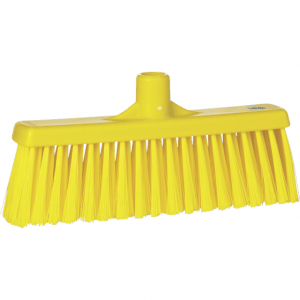Vikan 31666 Broom w/ Straight Neck 310 mm Medium Yellow