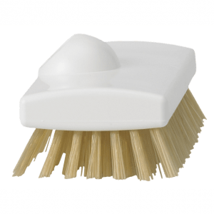 Vikan 47535 Scrubbing Brush - heat resistant filaments 150 mm Hard White