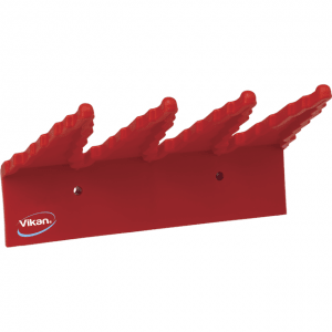 Vikan 6154 Wall Bracket 240 mm Red