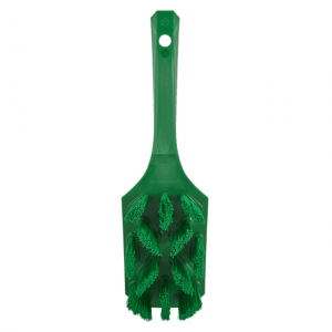 Vikan 41792 UST Hand Brush w/short handle 260 mm Hard Green