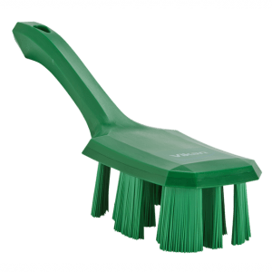 Vikan 41792 UST Hand Brush w/short handle 260 mm Hard Green