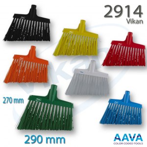 70644, Balai-brosse Vikan pour Nettoyage industriel 37mm à poils Dur