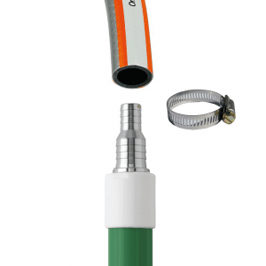 Vikan 29732 Telescopic Waterfed Handle 1615 - 2780 mm Ø32 mm Green