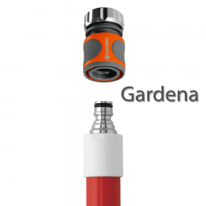 Vikan 2973C4 Telescopic Waterfed Handle 1618 - 2780 mm Ø32 mm Red