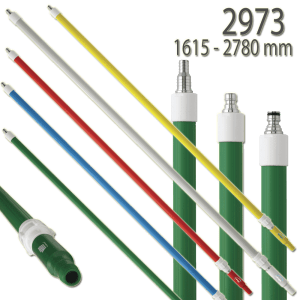Vikan 2973 Telescopic Waterfed Handle 1615 - 2780 mm Ø32 mm
