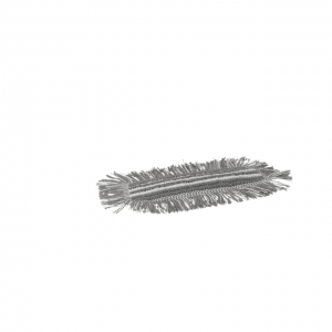 Vikan 548725 Damp 48 Heavy Duty Hook & Loop 25 cm Grey
