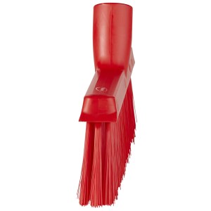 Vikan 31034 Dustpan Broom with Angled Thread – 250 mm – Red