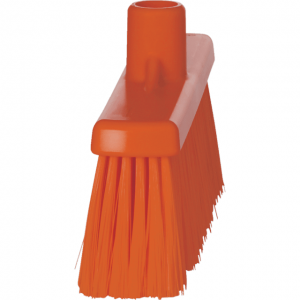 Vikan 31667 Broom w/ Straight Neck 310 mm Medium Orange