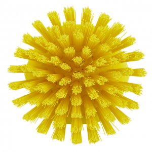 Vikan 38856 Round Hand Scrub Ø110 mm Hard Yellow