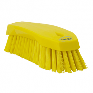 Vikan 38906 Hand Brush L 200 mm Hard Yellow
