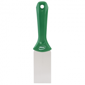 Vikan 40082 Stainless Steel Hand Scraper 50 mm Green