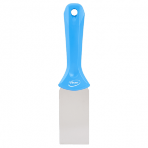 Vikan 40083 Stainless Steel Hand Scraper 50 mm Blue