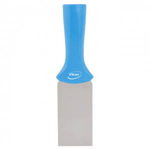 Vikan 40103 Stainless Steel Scraper with Threaded Handle 50 mm Blue