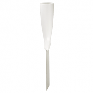 Vikan 40105 Stainless Steel Scraper with Threaded Handle 50 mm White