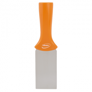 Vikan 40107 Stainless Steel Scraper with Threaded Handle 50 mm Orange