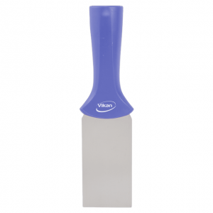 Vikan 40108 Stainless Steel Scraper with Threaded Handle 50 mm Purple