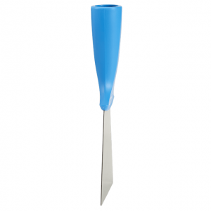 Vikan 40113 Stainless Steel Scraper with Threaded Handle 100 mm Blue