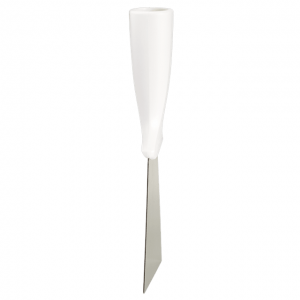 Vikan 40115 Stainless Steel Scraper with Threaded Handle 100 mm White