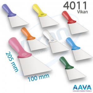Vikan 4011 Stainless Steel Scraper with Threaded Handle 100 mm
