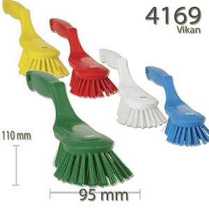 Vikan 4169 Ergonomic Hand Brush 330 mm Hard