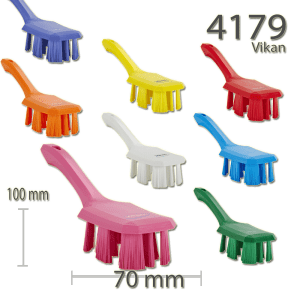 Vikan 4179 UST Hand Brush w/short handle 260 mm Hard