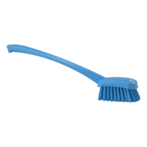 Vikan 41863 Washing Brush with long handle 415 mm Hard Blue