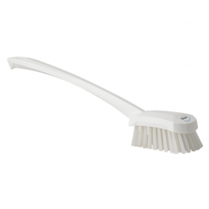 Vikan 41865 Washing Brush with long handle 415 mm Hard White