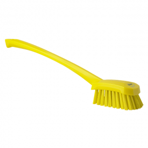 Vikan 41866 Washing Brush with long handle 415 mm Hard Yellow
