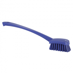 Vikan 41868 Washing Brush with long handle 415 mm Hard Purple